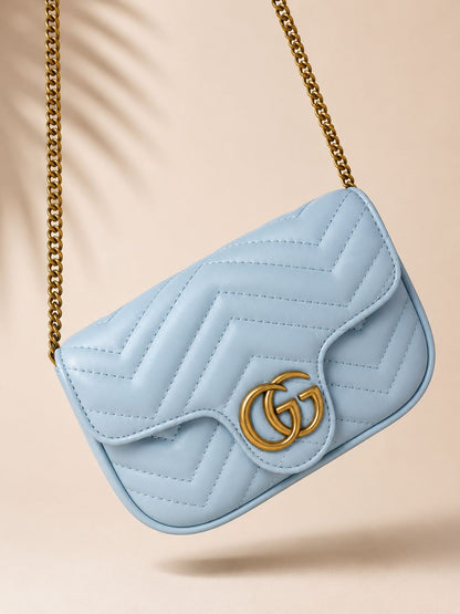 Bolsa Premium na cor Azul Claro - Patrícia Brand