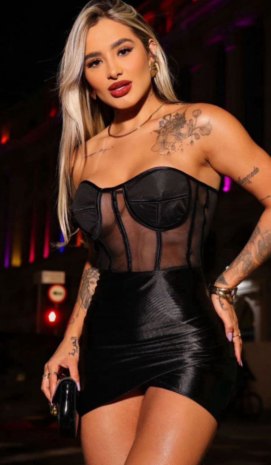 Vestido Promoção na cor Preto - Patrícia Brand